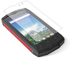 Crosscall Tempered Glass M1 Film Ecran en Verre Trempe d'Origine pour Trekker Linux Transparent