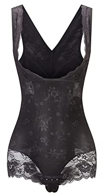 KSKshape Ropa Moldeadora sin Costuras Fajas de Pecho Abierto para Abdomen Adelgazante Moldeadora para Mujeres