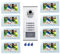 automatisme passion Interphone vidéo Couleur pour 8 logements/Appartements avec Lecteur RFID