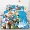Bfrdollf Zelda Bettwäsche 135x200 Zelda Spiel Cartoon Game Bettbezug Set Weiche 3D Druck Mikrofaser Geeignet Für Jungen Mädchen Kinder (6,Double 200 X 200 cm)
