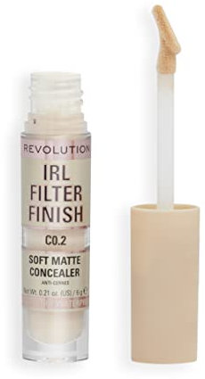 Makeup Revolution, IRL Concealer Filter Finish, mittlere oder vollständige Abdeckung, C15, 6g