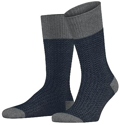 ESPRIT Herren Socken Structure Biologische Baumwolle gemustert 1 Paar, Grau (Light Grey Melange 3390), 43-46
