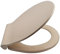 Belvit Soft-Close Absenkautomatik WC-Deckel Toilettensitz Bahama Beige