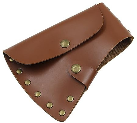 Fire Axe Cover Outdoor Axe Cover Logging Axe Cover Axe Cover Skateboard Elbow Pads Women (Brown, One Size)