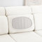 HOMEYA - Funda para cojin de sofa, Protector de cojin de Asiento ajustable con elastica, tela de poliester ( Beige claro, Reposo espalada - 50x40x20 )