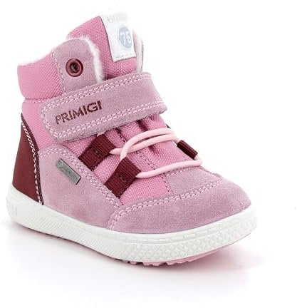 Primigi Barth 19 GTX, Stivali da Neve Bimba 0-24, Pink-Rosa, 20 EU