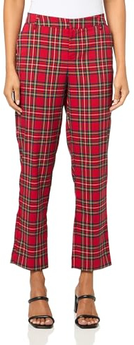 Tommy Hilfiger Damen Hose Tartan Plaid Hampton Pants