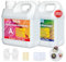 NIUB silicona para moldes 2,3kg 20A silicona liquida, Silicona líquida para moldes Kit de fabricación de moldes de silicona, Kit profesional de fabricación de moldes de caucho de silicona