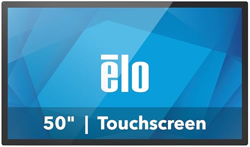 Elo Touch Solutions 5054L Commercial Grade LED-Monitor 127 cm 50 offener Rahmen Touchscreen 3840 x 2160 4K @ 60 Hz 500 cd/m² 4000:1 9,5 ms 2xHDMI DisplayPort USB-C Lautsprecher Schwarz