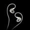TRUTHEAR Gate In-Ear Monitor | Bianco | Cuffie intrauricolari per monitor cablato per palco, studio o audiofilo