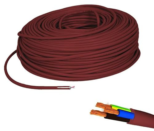 Cavo antif. fror 4 x 1,5 m.100 marrone