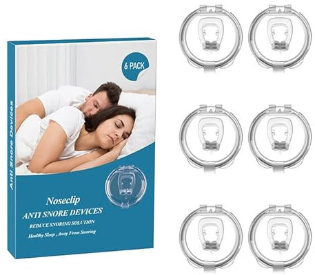 YTAFONPO Tiras nasales magnéticas, Dispositivos antirronquidos, Pinzas nasales de Silicona para Dejar de roncar y aliviar los ronquidos, adecuadas Tanto para Hombres como para Mujeres