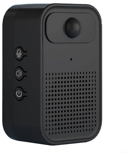 Willkommens-Türsensor, Sprachansage, Ding Dong Türklingel, Türsensor Alarm für Zuhause, Geschäft, Büro, Sicherheit beim Öffnen der Tür (schwarz, 400 mAh)