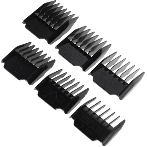 BELLIFFY 6 Stück Clipper Schutz Für Haustierpflege Kunststoff Clipper Schutz Ersatz Haarschneider Führungskamm Ersatz Clipper Endstück Hundebedarf Clipper Teil