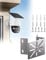 Gusfeliz Metal Corner Mount For Solocam S340, to Achieve a Wider View Range of 270° on Both Sides of Exterior Wall Corner, Bracket Suitable for CCTV Cameras, LED Wall/Stage Lights, and Solar Panels