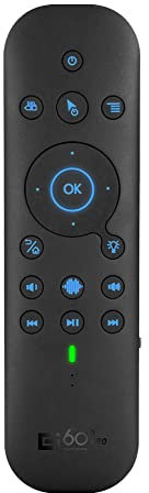 Nettoppo G60S Pro Air Mouse Kabellose Sprachfernbedienung 2.4G Bluetooth Dual Mode Remote BT5.0 Sprachfernbedienung für Computer TV Box Projektor