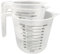 3PCS Clear Plastic Measuring Jug Set 1L 500ml 250ml, BPA-Free Easy-Read Large Measuring Cups with Handle & Spout for Precision Cooking & Baking