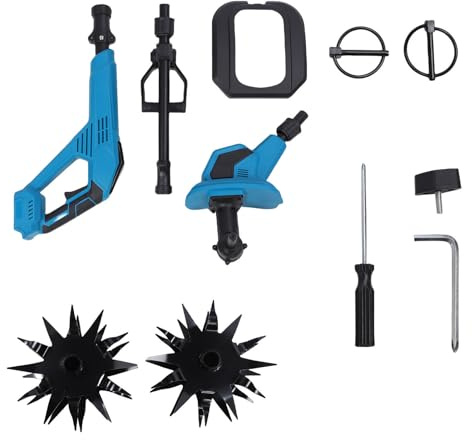 Grubber, Elektrische Gartenfräse, Batteriebetrieben, Passend für BL1830B, BL1840B, BL1850B, BL1860B, BL1815, BL1820