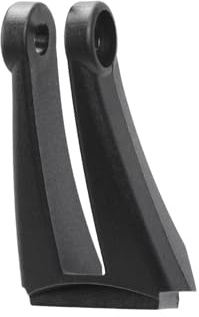 Generisch Scheinwerferhalter kompatibel mit Suntour NCX-25 & NCX-E45 MOBIE – Lampenhalterung aus Kunststoff in Schwarz – 65 mm Länge, einfache Montage