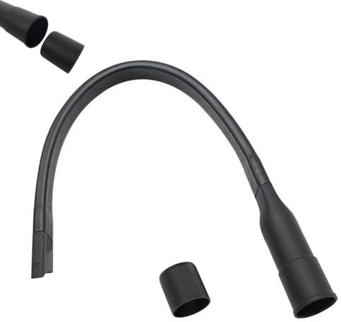 XMDROU Extra Long Flexible Crevice Tool, Universal Flexible Nozzle Brush, Universal Vacuum Cleaner Crevice Nozzle with 35/32mm Connection for Vacuum Cleaner Accessory Adapter