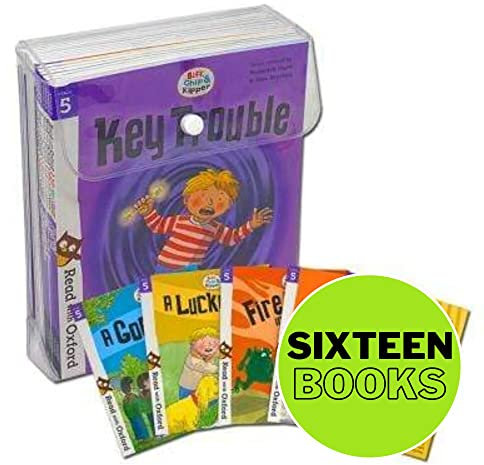 Biff, Chip and Kipper Stage 5 Read with Oxford: 6+: 16 Books Collection Set