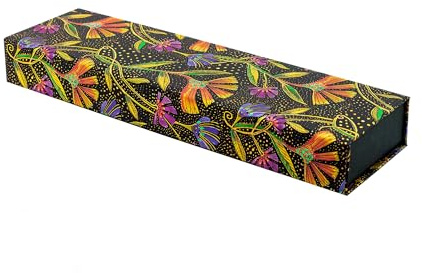 Wild Flowers (Playful Creations) Pencil Case (Wrap Closure)