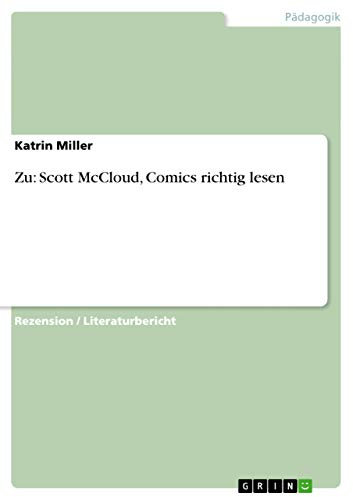 Zu: Scott McCloud, Comics richtig lesen