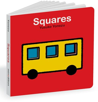 Squares: An Interactive Shapes Book for the Youngest Readers (The World of Yonezu)