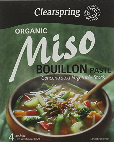 Clearspring Organic Japanese Umami Instant Stock Paste, 100g (Pack of 4)