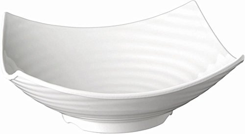 APS 83785 Schale GLOBAL BUFFET, 32,5 x 32,5 cm, Höhe 12 cm, 3 Liter, Melamin, weiß