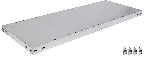 Gebr. Schulte GmbH & Co. KG Regal mit Schulte-System, verzinkte Trommel 250 kg, BxT 1000 x 400 mm