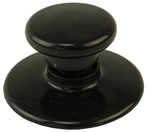 SPARES2GO Glass Lid Knob for Breville VTP067 VTP169 ITP136 ITP137 ITP138 ITP181 Slow Cooker Pot (Black)