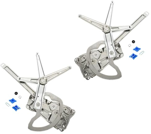 LST Elektrischer Fensterheber (2er Set) ohne Motor vorne links und rechts | Kompatibel mit BMW 3er E36 1990-1998 Compact 1994-2000, Touring 4/5 Türer 1995-2000 Fensterführung, Fensterhebermechanismus