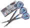 Shot! Darts Warrior Tipu Dart-Set mit Stahlspitze, 80% Wolfram