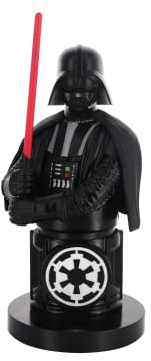 Cableguys Gaming-Figur Star Wars Darth Vader - Zubehör Halterung für Controller oder Smartphone - Inklusive USB-Kabel - 20 cm
