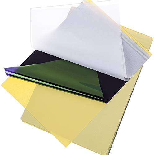 Cridoz Tattoo Transferpapier, 35 Blatt, Schablonen-Transferpapier for Tattooing, DIN A4