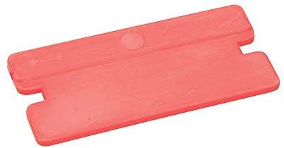 100 PACK - 40mm Plastic Paint/Sticky Adhesive Scrapers - Glass Oven Door/Mirror/Window Frame & Bath Sealant/Mobile Phone Cleaning Tool - Non-Scratching Glue & Sticker Remover