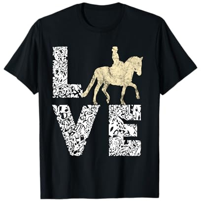 Equestrian Dressage Horse Riding Lover Prance Ride T-Shirt