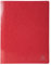 Exacompta Iderama Lot de 10 chemises en carton manille plastifié de qualité supérieure, 355 g, A4+, 24 x 32 cm, rouge