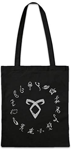 Urban Backwoods S Runes Hipster Bag Beutel Stofftasche Einkaufstasche