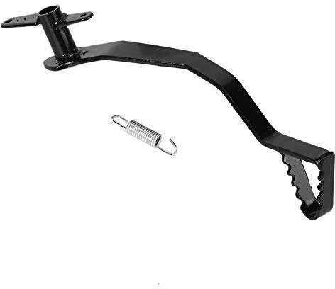 Motorrad Hinterer Bremshebel Hinterer hydraulischer Bremshebel Pedal und Feder Fit für Pit Dirt Bike