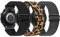 ABOVEACC 3er-Pack 22mm Armband für Samsung Galaxy Watch 3/45mm, Galaxy Watch 46mm, Huawei Watch GT 2/46mm, Gear S3 Classic - Verstellbar, Elastisch, Nylon,Mai 04, Männer/Frauen