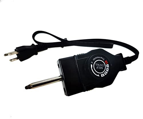Netzkabel mit Thermostat-Steuerung für Masterbuilt Elektro-Räucher und Outdoor/Haushalt Smoker/Grillplatte, Ersatz für elektrische Bratpfanne von HR Huare, Match Cooking Tools Pin von Φ0,19~0,5 cm