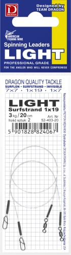 Stahlvorfach Dragon 1X7 Surfstrand A.F.W. LIGHT