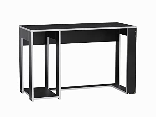 Home Detail Computer Gaming Desk for PC, PlayStation, Xbox - Gaming Accessories with PC Tower Storage - Available in Black, Red, Blue or Grey