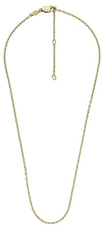 Fossil Halskette Für Frauen, Länge: 460mm Gold Gold Halskette, JF04148710
