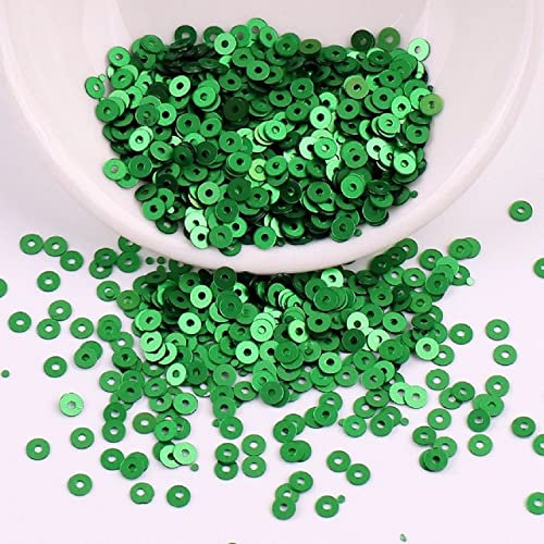 28 Colors 2mm 3mm 4mm Matte Sequins PVC Flat Round Dull Polish Sequin Paillettes Sewing Wedding Craft Women Garments Accessories-Dark Green,3mm 3000Pcs