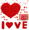 Favson 1200 stück Künstliche Rosenblätter, Rot Rosenblatter, Rose Petals Romantische, Ihn Fantastische Geburtstagsdeko für Hochzeit Party Zuhause Garten Tisch Blumen Vasen