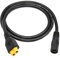 RIIEYOCA XT60 auf DC 8mm Steckeradapter, XT60 Buchse auf DC 7,9 mm x 0,9 mm Buchse 14AWG Stromkabel, für tragbares Kraftwerk Solargenerator Solarpanel (1M/3Ft)