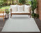 Mia´s Teppiche Malaga In- & Outdoor Teppich Flachgewebe, Modisches Design, Schicke Farben, für Balkon und Terrasse geeignet, Waschbar- und Witterungsbeständig, Creme, 200 x 280 cm